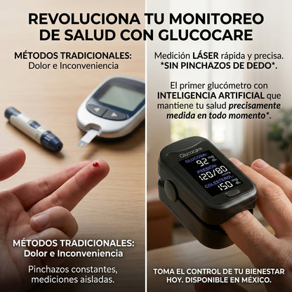 Glucocare - Mide glucosa sin pinchazos
