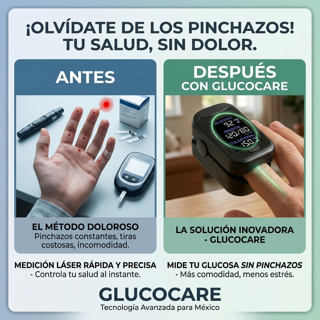 Glucocare - Mide glucosa sin pinchazos